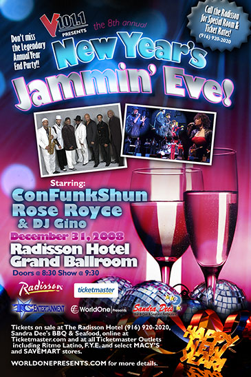V101.1's New Year's Jammin' Eve Party